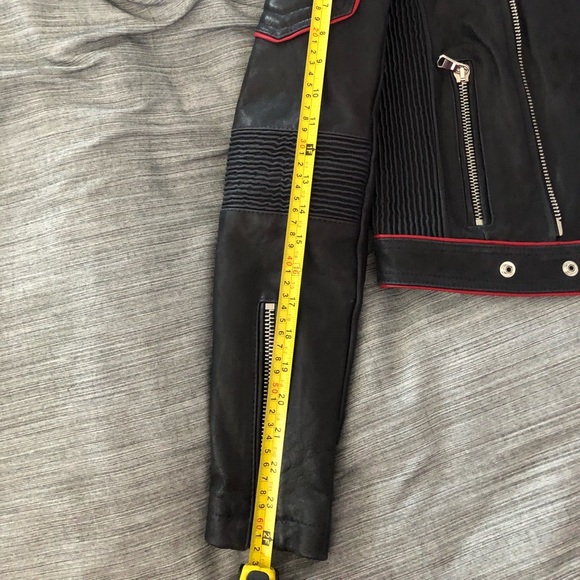 Brand new NEVER WORN Diesel 100% Lambskin Leather Jacket - Picture 7 of 14